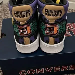 Chinatown Market NBA Lakers Mens Converse Sneakers SZ 6 1/2 Converse | Shoes | Chinatown Market Nba Lakers Mens Converse  main image 3
